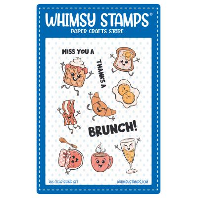 Whimsy Stamps Stempel - Brunch Buddies